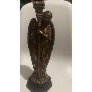 Vintage Guardian Angel Candle Holder Bombay Company